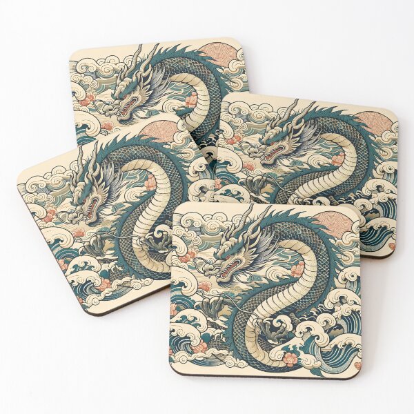 Item preview, Serpentine Guardian of the Seas designed and sold by PSeamless.
