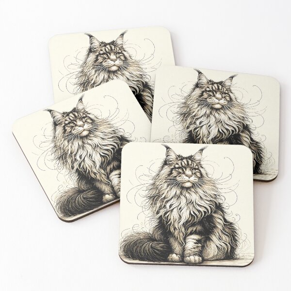 Item preview, Majestic Fur-Throne Regal Cat designed and sold by PictorialWhimsy.