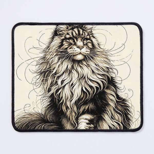 Item preview, Majestic Fur-Throne Regal Cat designed and sold by PictorialWhimsy.