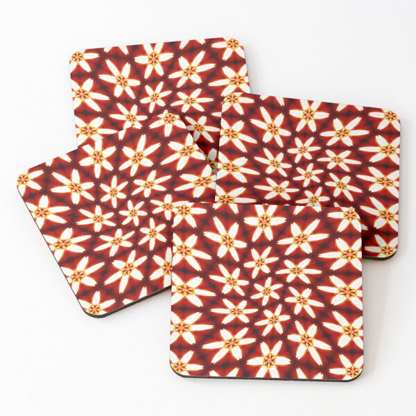 Item preview, Glowing Flower Patterns designed and sold by Patternflower.