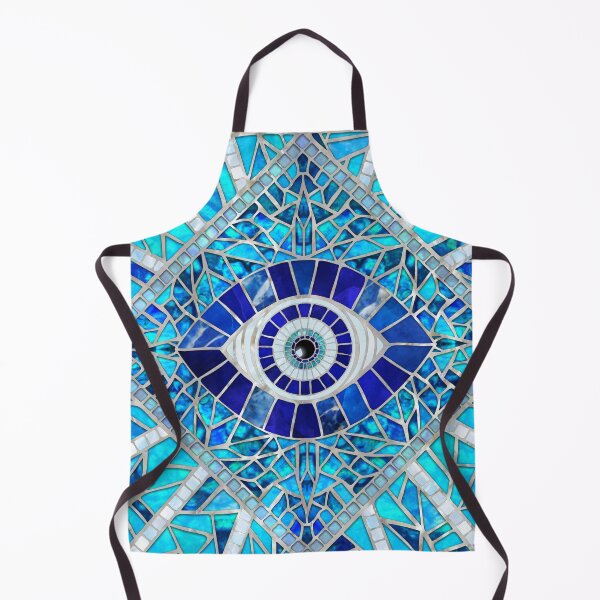 Item preview, Evil Eye Amulet Mosaic Art designed and sold by k9printart.
