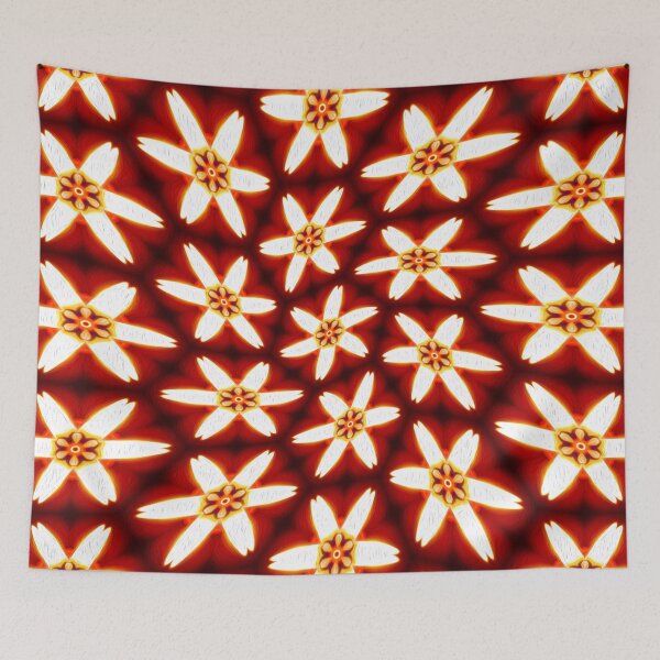 Item preview, Glowing Flower Patterns designed and sold by Patternflower.