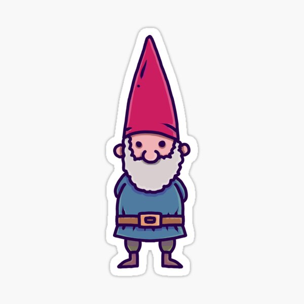 Guardian Gnome Sticker Sticker
