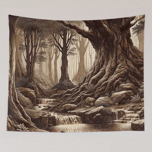 Item preview, Whispering Secrets of the Ancient Wood designed and sold by PictorialWhimsy.