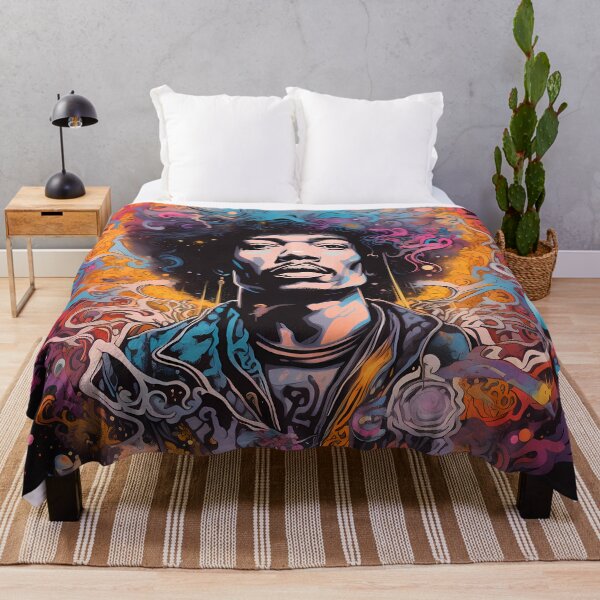 Artikel-Vorschau von Jimmy Hendrix, designt und verkauft von DoodleBurger.
