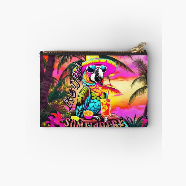 Item preview, It's 5 o'clock somewhere Tropical Parrot designed and sold by MindWave THC.