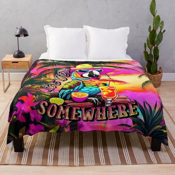 Item preview, It's 5 o'clock somewhere Tropical Parrot designed and sold by MindWave THC.