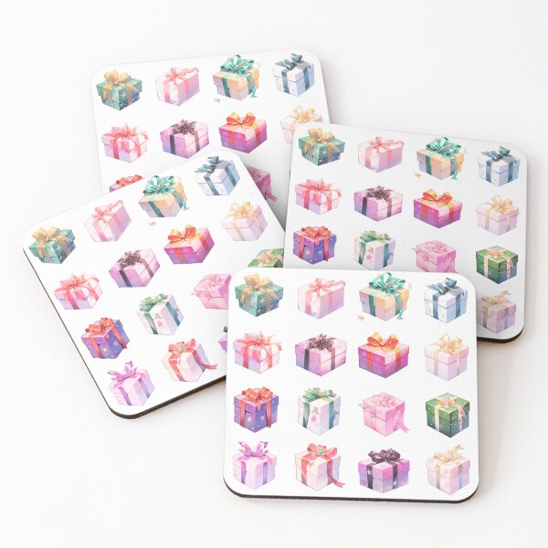 Item preview, Gift box in various colors Sticker designed and sold by BouquetlikeLove.
