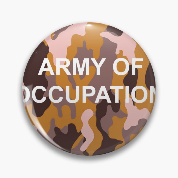 Item preview, army of occupation Sticker designed and sold by infinitty art.