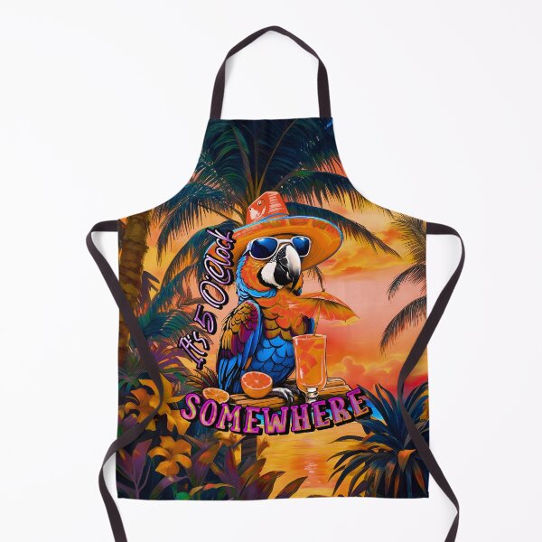 Item preview, It's 5 o'clock somewhere Tropical Parrot designed and sold by MindWave THC.