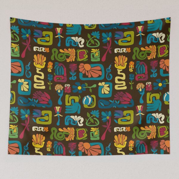 Item preview, Wonky Flowers designed and sold by paulawanda.