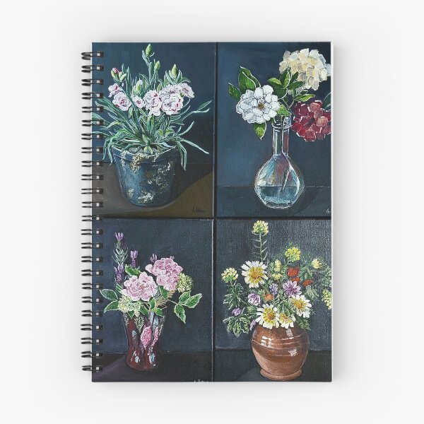 Item preview, Pretty vases of flowers designed and sold by bellabasilicata.