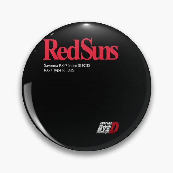 Item preview, Red Suns Initial D designed and sold by LolloFake.