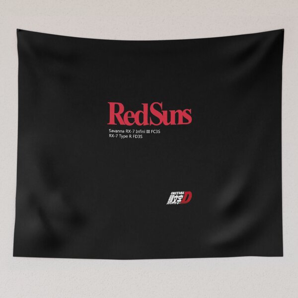 Item preview, Red Suns Initial D designed and sold by LolloFake.
