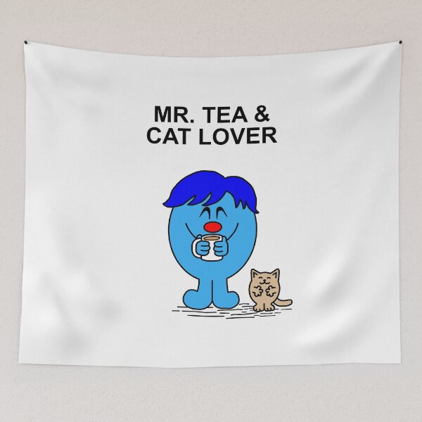 Item preview, Mr. Tea and Cat Lover designed and sold by Scat the cat.