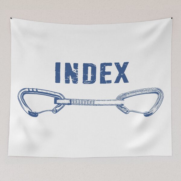Item preview, Index Climbing Quickdraw designed and sold by Esskay Designs.