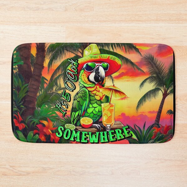 Item preview, It's 5 o'clock somewhere Tropical Parrot designed and sold by MindWave THC.