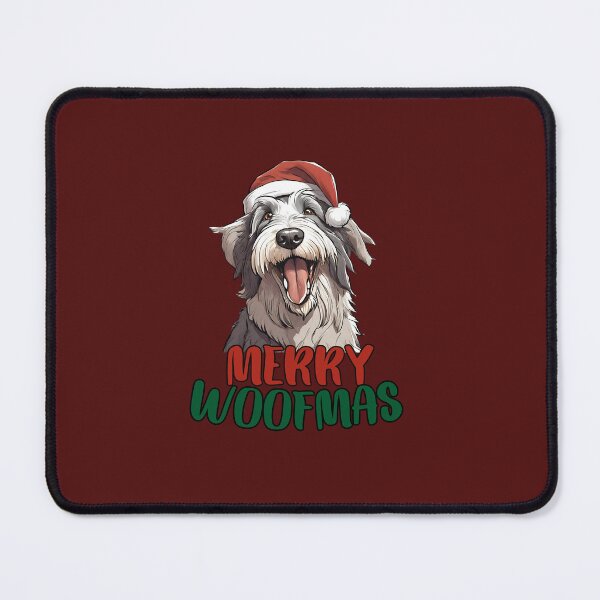Item preview,  Merry Woofmas Bearded Collie Dog  designed and sold by GoodyPaws.