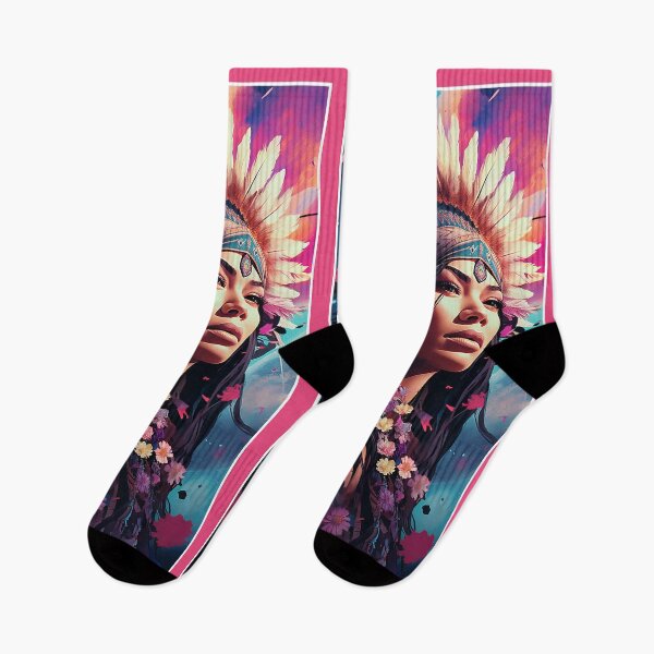 Item preview, Native American Girl | Indian Girl Natural Colors | Premium Design  designed and sold by AlNoah.