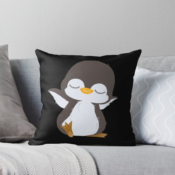 Item preview, Calm Penguin Watercolor Happy Animal Art designed and sold by zenpatterns.