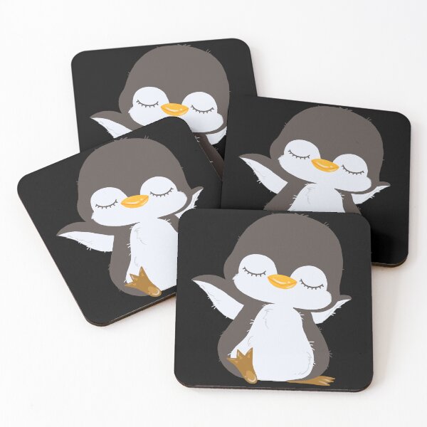 Item preview, Calm Penguin Watercolor Happy Animal Art designed and sold by zenpatterns.