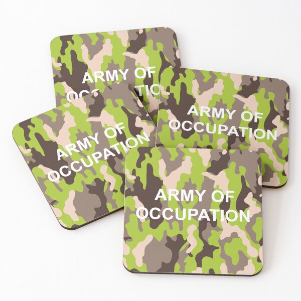 Item preview, army of occupation Sticker designed and sold by infinitty art.