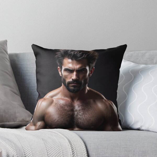 Artikelvorschau, Mr. haarige Brust, digitale Kunst der sexiesten Männer entworfen und verkauft von masculinepixels.