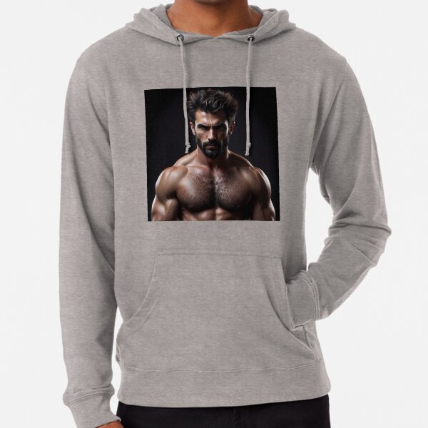 Hairy Chest Sweatshirts Hoodies for Sale Redbubble
