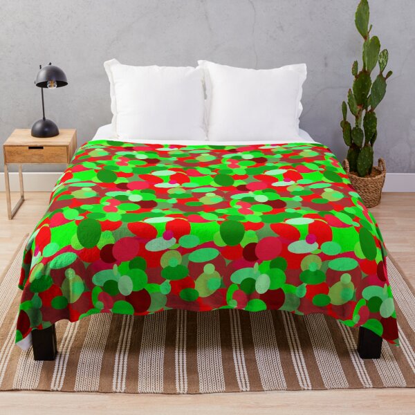 Item preview, Red and Green Christmas Pattern - Merry Christmas! designed and sold by Victoria Rose.