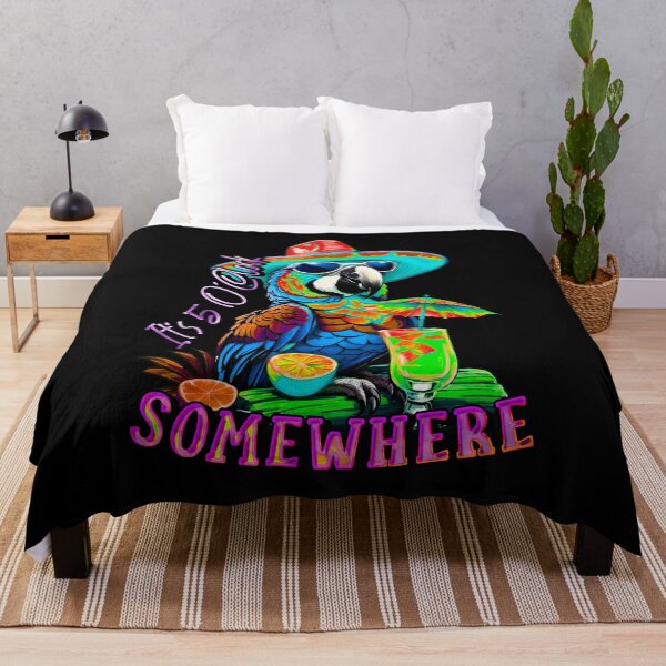 Item preview, It's 5 o'clock somewhere Cocktail Tropical Parrot designed and sold by MindWave THC.