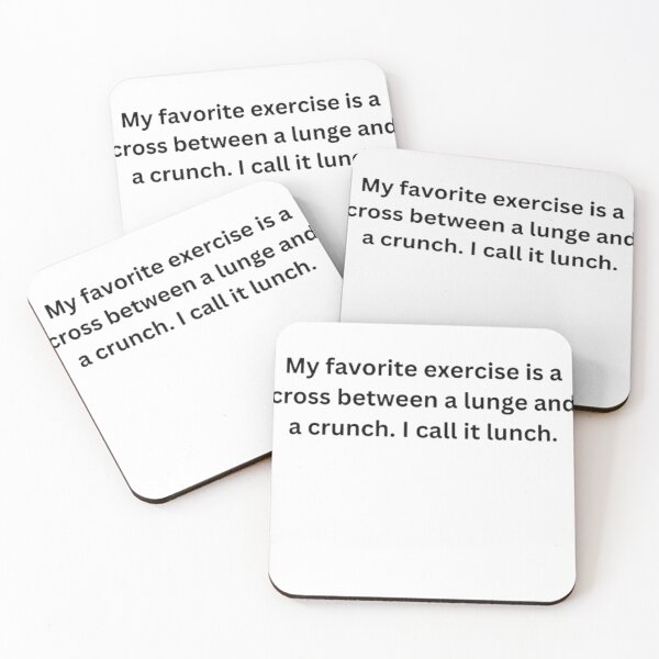 Item preview, My favourite exercise. designed and sold by ED-TDesigns.