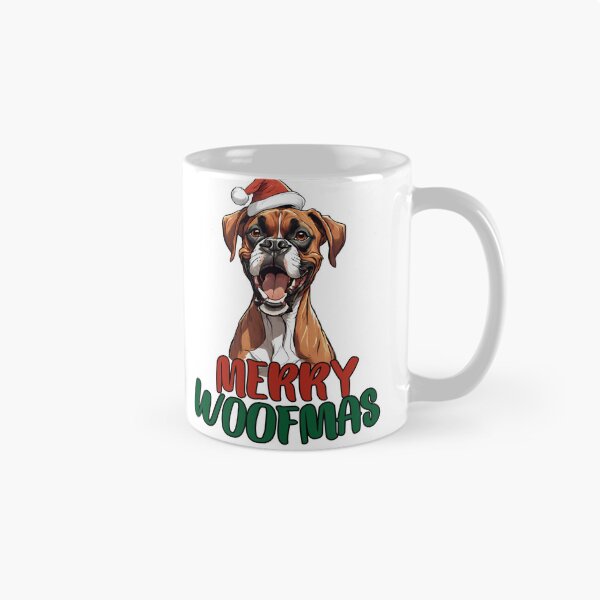 Item preview, Merry Woofmas Boxer Dog designed and sold by GoodyPaws.
