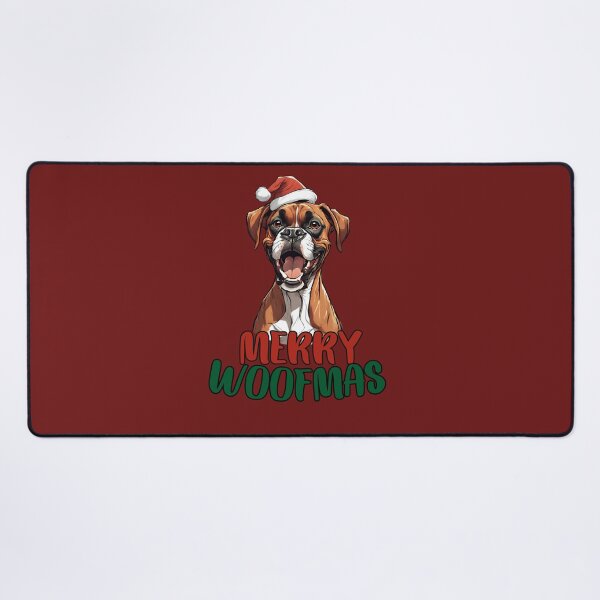Item preview, Merry Woofmas Boxer Dog designed and sold by GoodyPaws.