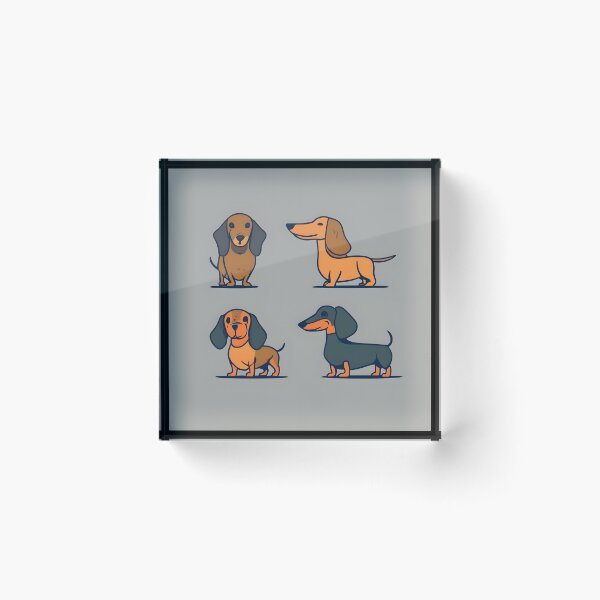 Item preview, Dach Sticker designed and sold by DachshundsOnRB.
