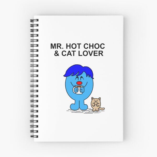 Item preview, Mr. Hot Chocolate and Cat Lover designed and sold by Scat the cat.