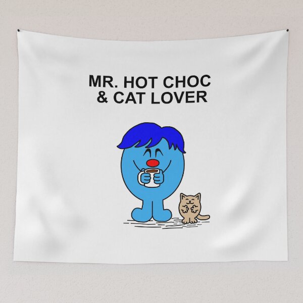 Item preview, Mr. Hot Chocolate and Cat Lover designed and sold by Scat the cat.