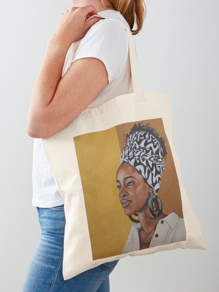 Thumbnail 1 of 5, Tote Bag, Love a good print designed and sold by mikelahl.