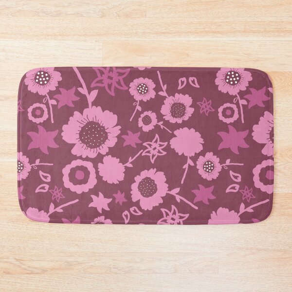 Item preview, Flowers in pink & maroon. designed and sold by mkakaire.