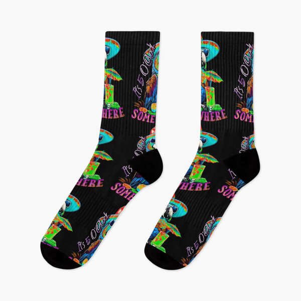 Item preview, It's 5 o'clock somewhere Cocktail Tropical Parrot designed and sold by MindWave THC.