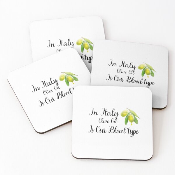 Item preview, In Italy Olive Oil Is Our Blood Type designed and sold by salovece.