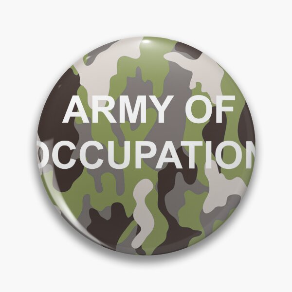 Item preview, army of occupation Sticker designed and sold by infinitty art.