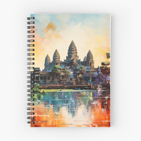 Item preview, Angkor Wat Painting Bright Colors  designed and sold by promisedland360.