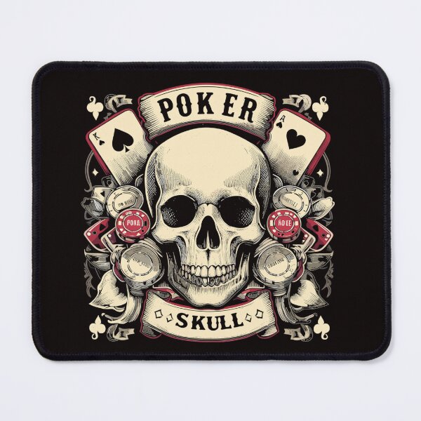 Item preview, Poker skull designed and sold by gittuska11.