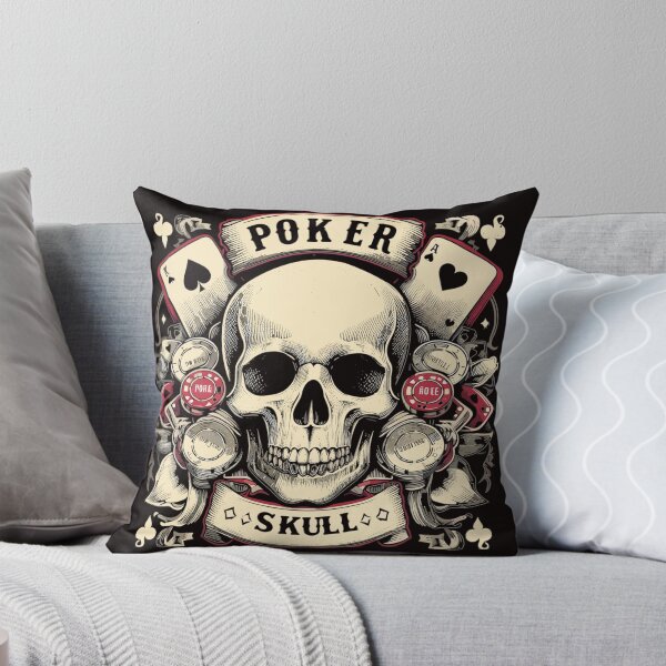 Item preview, Poker skull designed and sold by gittuska11.
