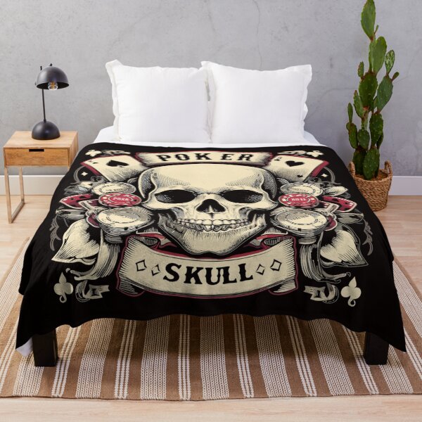 Item preview, Poker skull designed and sold by gittuska11.