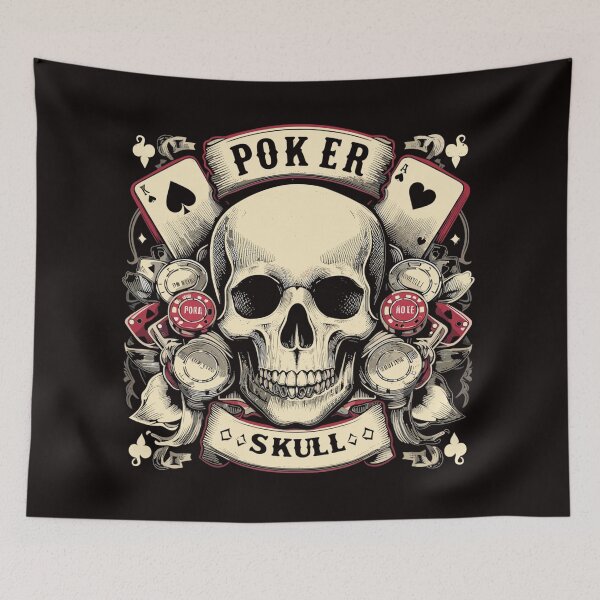Item preview, Poker skull designed and sold by gittuska11.