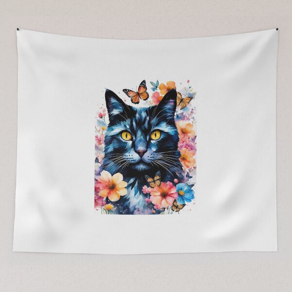Item preview, cat art designed and sold by PICT  T MOSB.