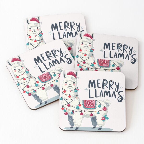 Item preview, Merry llamas designed and sold by gittuska11.