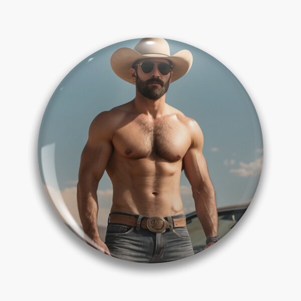 Item preview, sexy cowboy digital art designed and sold by masculinepixels.
