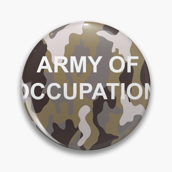 Item preview, army of occupation Sticker designed and sold by infinitty art.